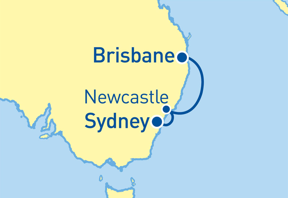 Diamond Princess Brisbane to Sydney - Ozcruising.com.au