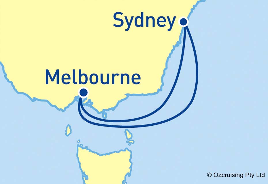 Pacific Adventure Melbourne - Ozcruising.com.au