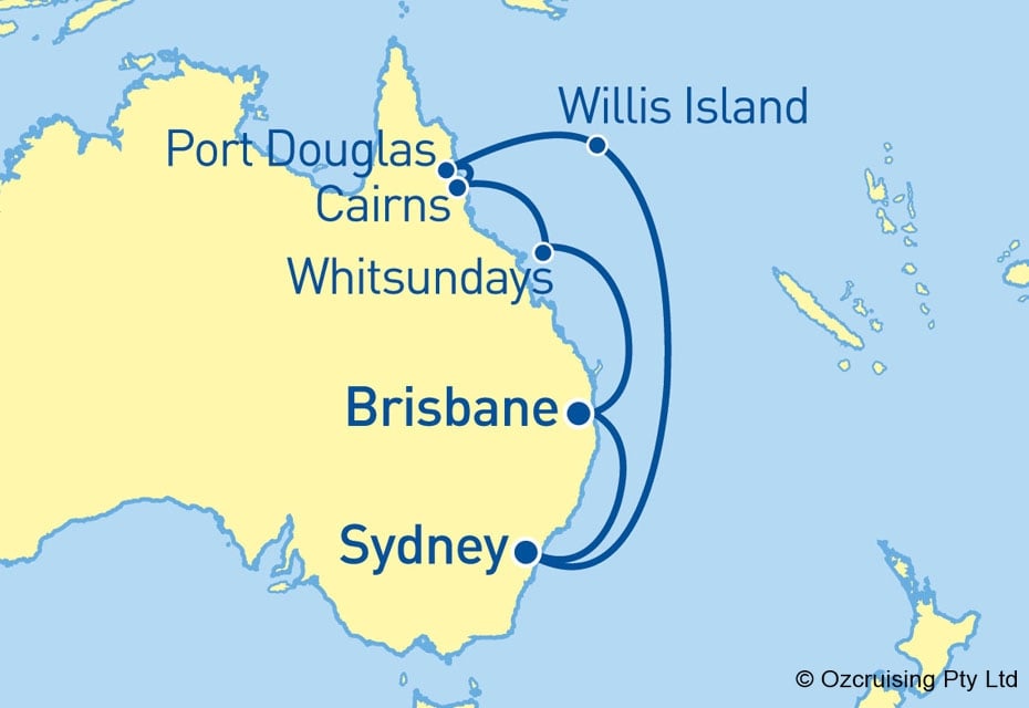 Queen Elizabeth Queensland - Cruises.com.au
