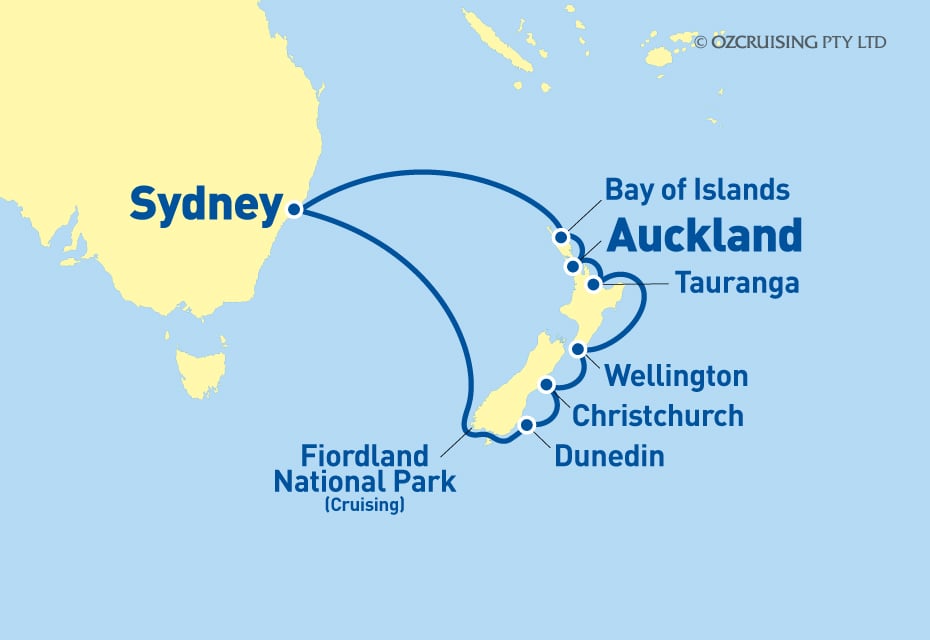 Royal Princess New Zealand - Cruises.com.au