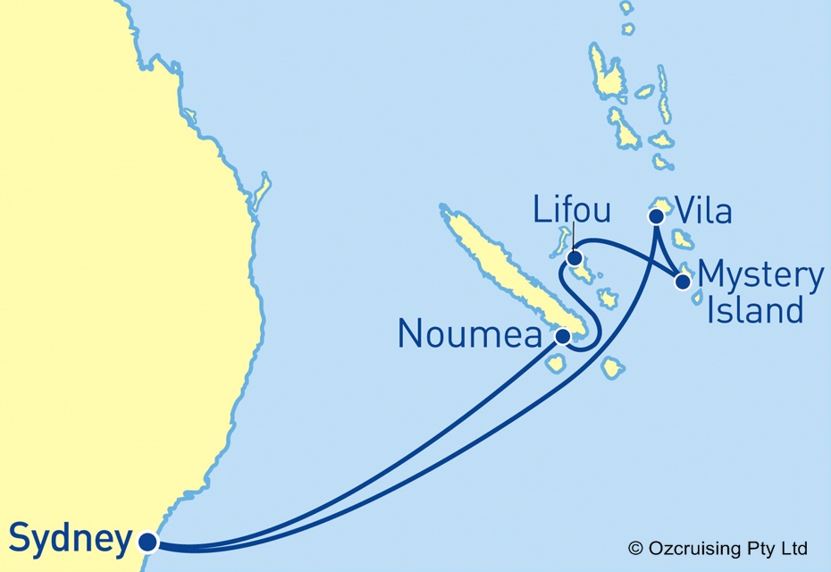 Pacific Adventure Xmas - South Pacific Islands - Ozcruising.com.au
