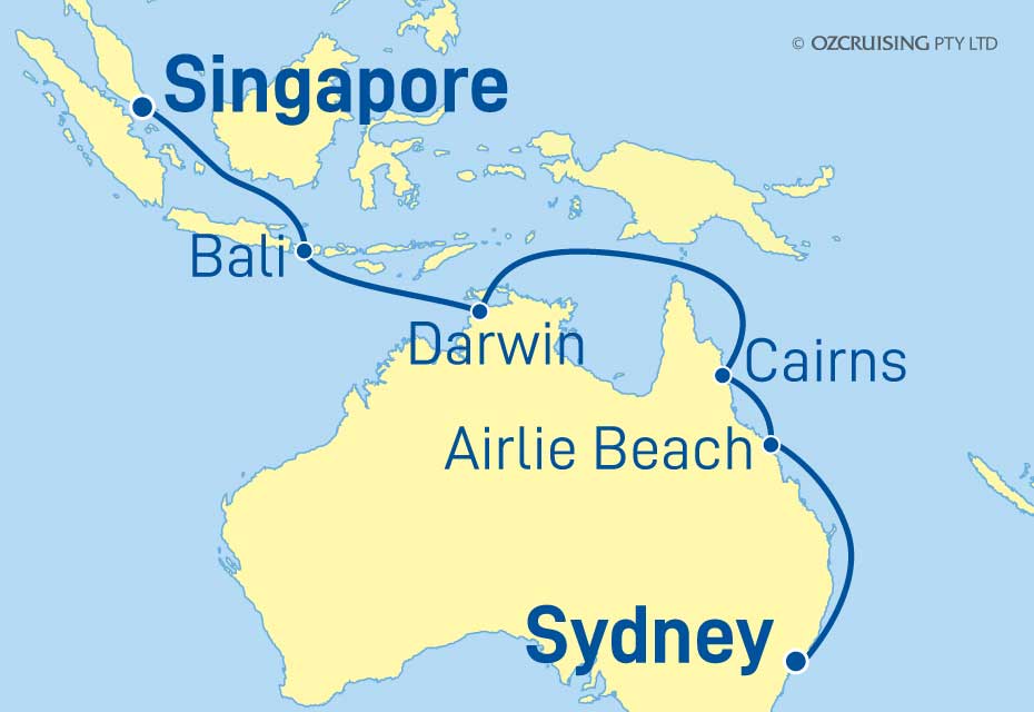 Celebrity Solstice Sydney to Singapore - Ozcruising.com.au