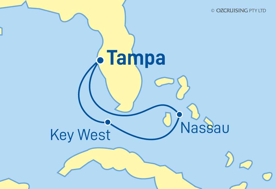Grandeur Of The Seas Key West and Nassau - Ozcruising.com.au