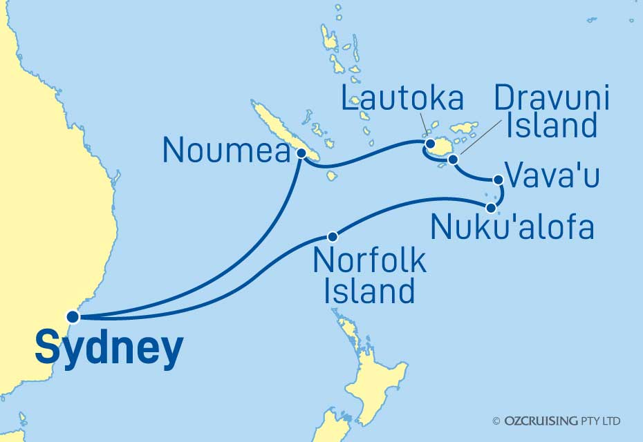 Pacific Adventure Bounty Adventure - Cruises.com.au