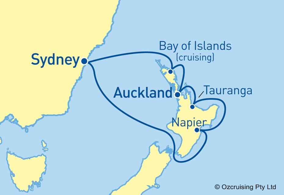 Cruise Map