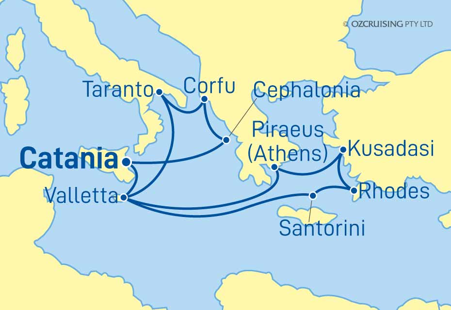 Azura Italy, Turkey & Greece - Ozcruising.com.au