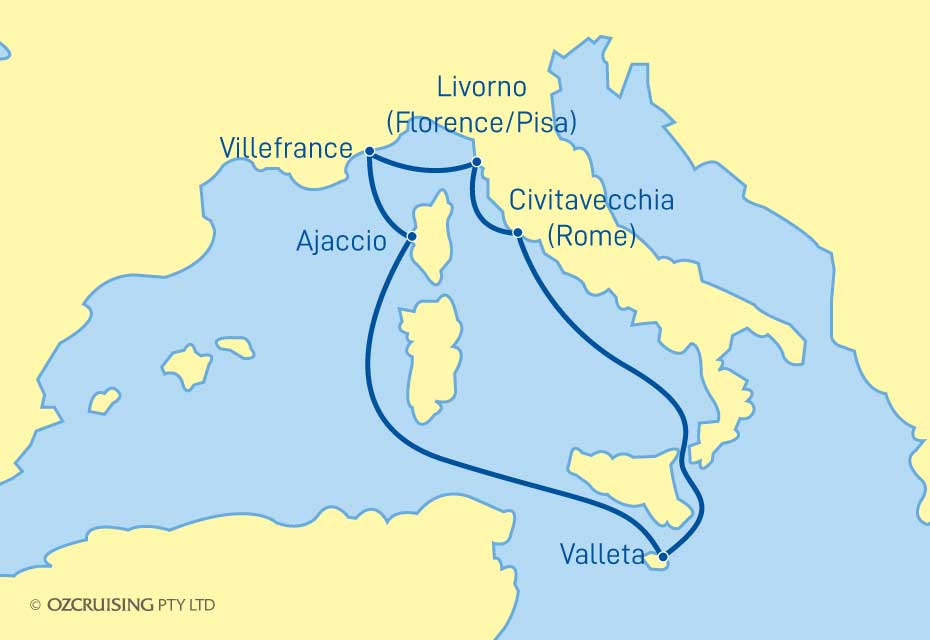 Azura Italy & France - Cruises.com.au
