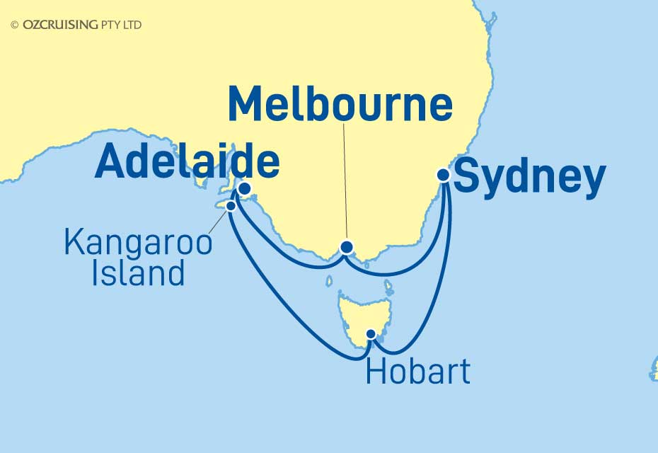 Celebrity Edge Southern Australia - Cruises.com.au