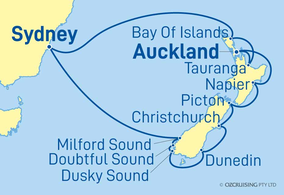 Celebrity Edge New Zealand - Cruises.com.au