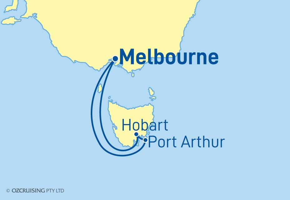 Pacific Explorer Hobart & Port Arthur - CruiseLovers.com.au