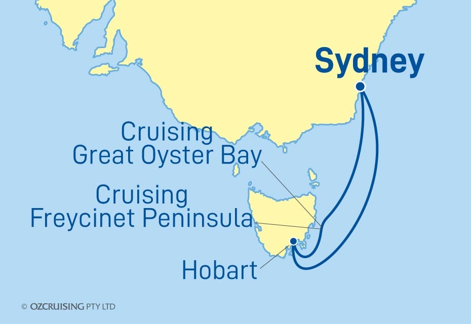 Queen Elizabeth Tasmania - CruiseLovers.com.au
