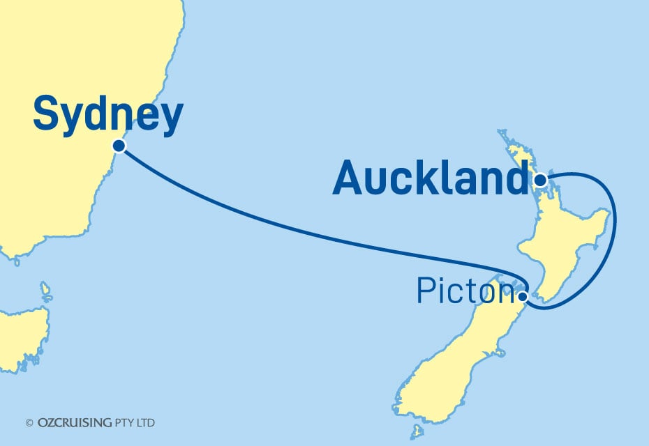 Royal Princess Auckland to Sydney - CruiseLovers.com.au