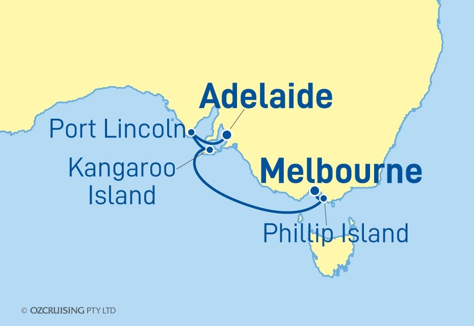 Diamond Princess Melbourne to Adelaide - CruiseLovers.com.au