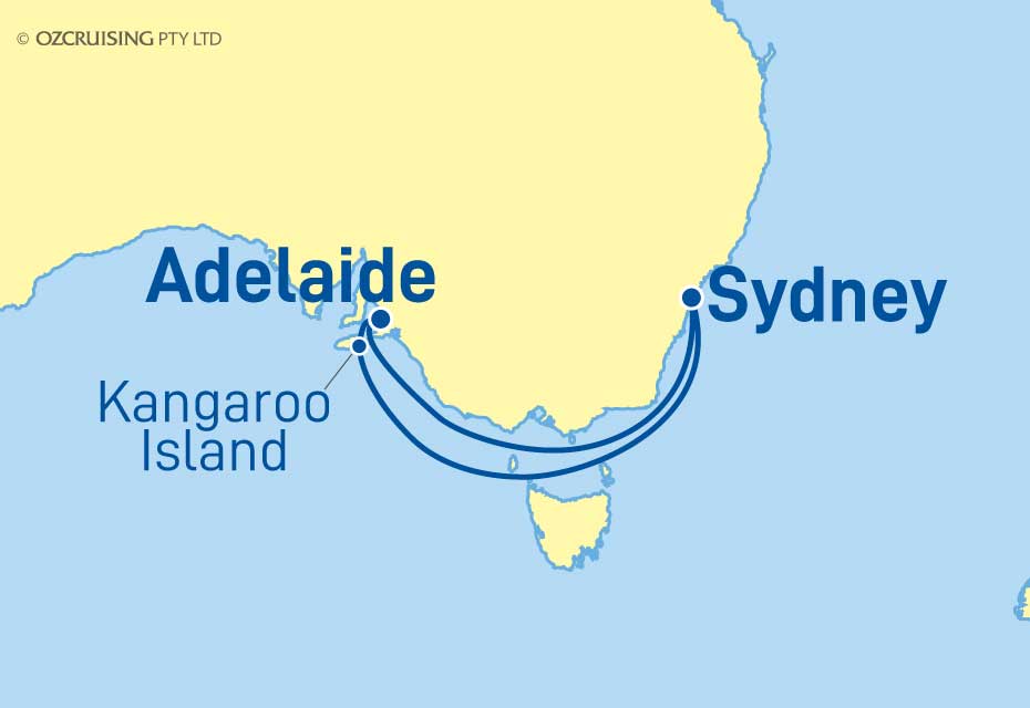 Pacific Adventure Adelaide & Kangaroo Island - Ozcruising.com.au
