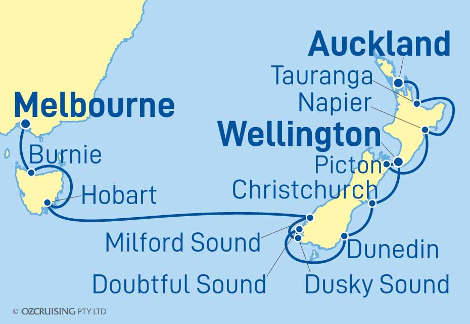Norwegian Sun Auckland to Melbourne - Cruises.com.au