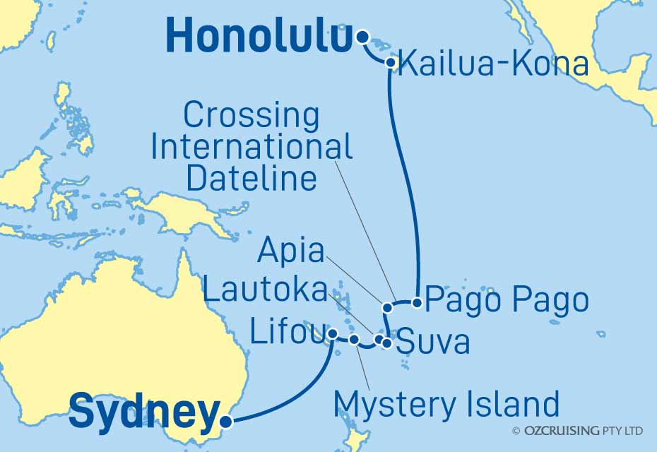 Celebrity Solstice Sydney to Honolulu - CruiseLovers.com.au