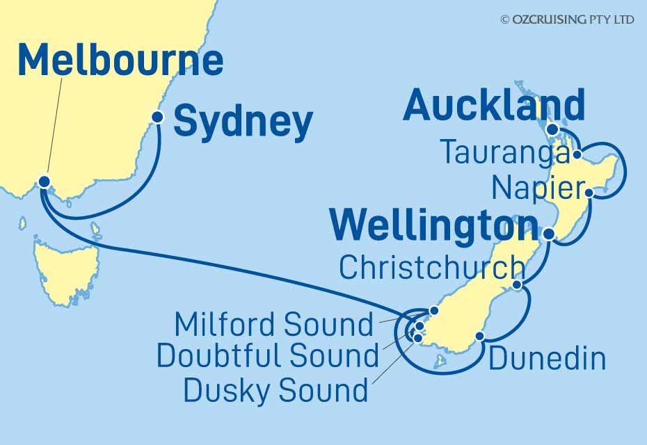 Norwegian Spirit Sydney to Auckland - CruiseLovers.com.au