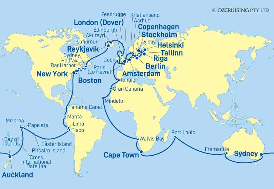 Cruise Map