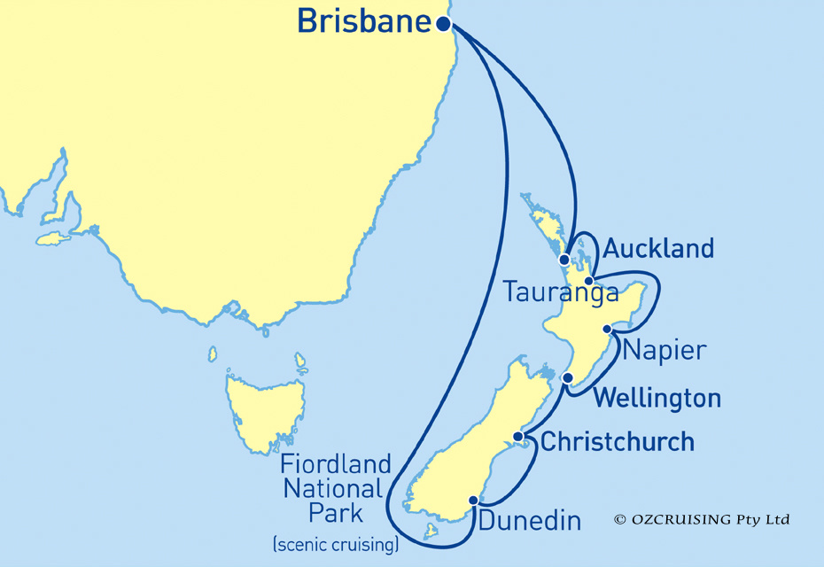 Grand Princess New Zealand - Cruises.com.au