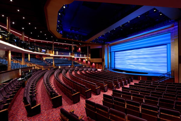 movie theaters on cruise ships