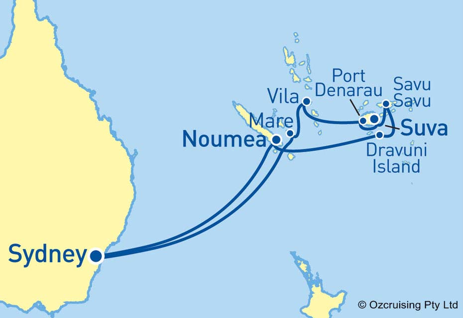 Emerald Princess South Pacific / Fiji - Cruises.com.au