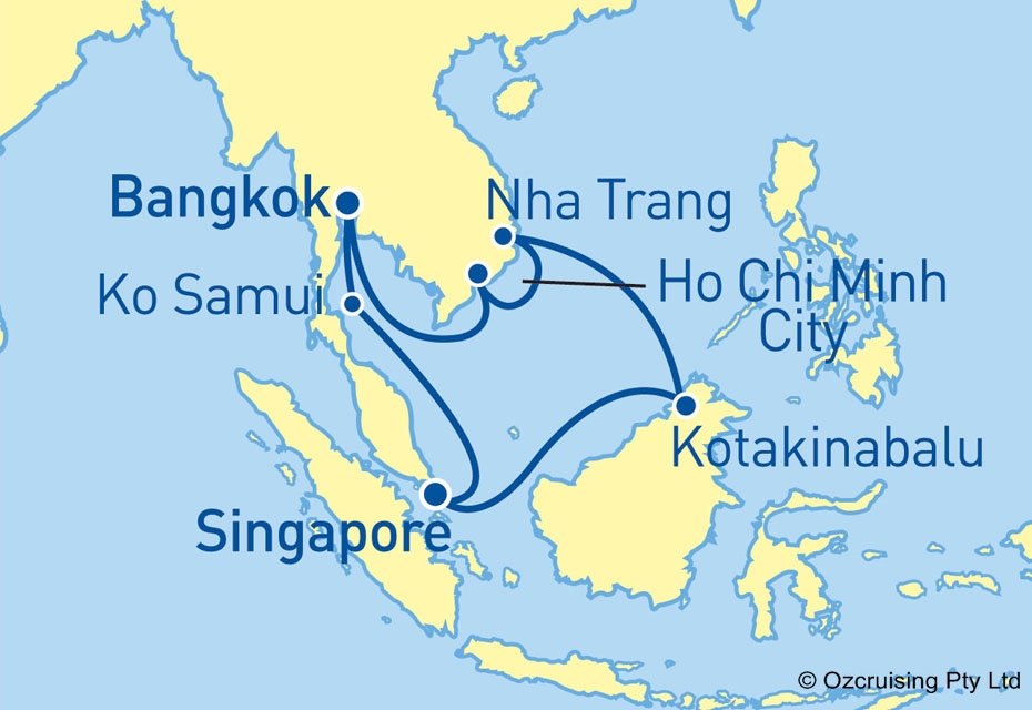 Sapphire Princess Vietnam and Thailand - Cruises.com.au