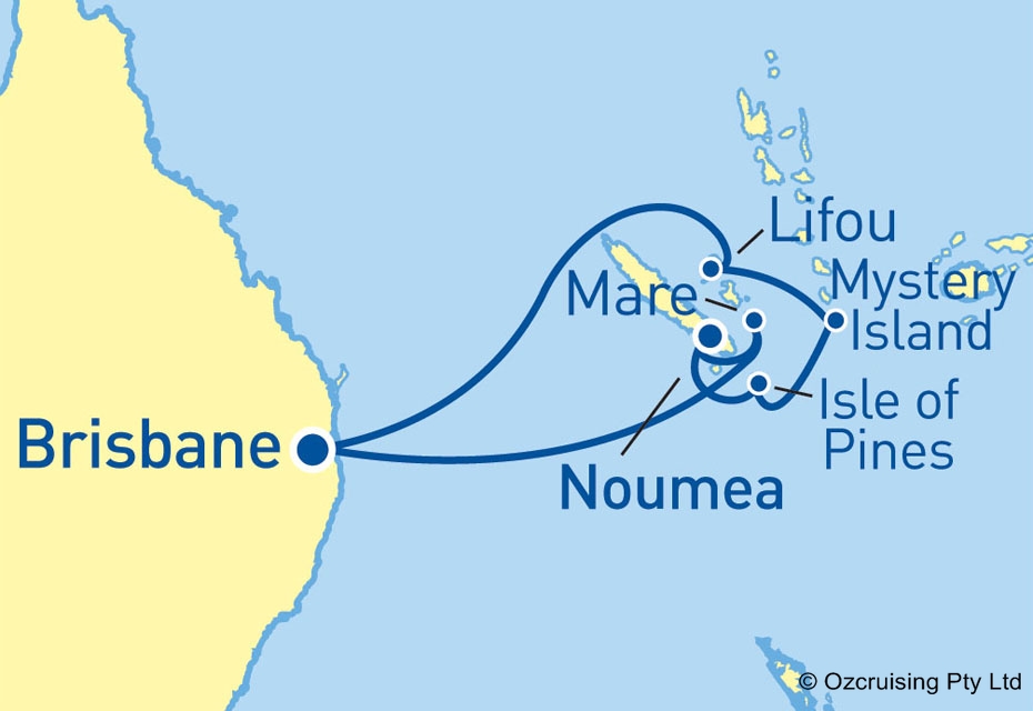 Legend Of The Seas South Pacific - Cruises.com.au