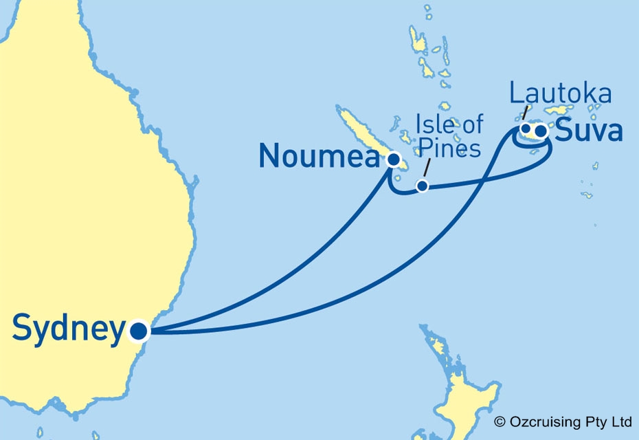 Explorer Of The Seas South Pacific / Fiji - Cruises.com.au