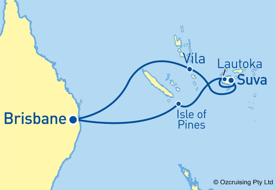 Legend Of The Seas South Pacific / Fiji - Cruises.com.au