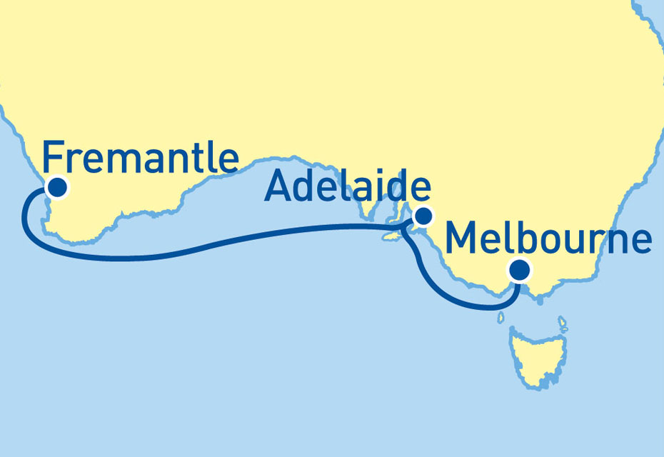 Queen Elizabeth Perth to Melbourne - Cruises.com.au
