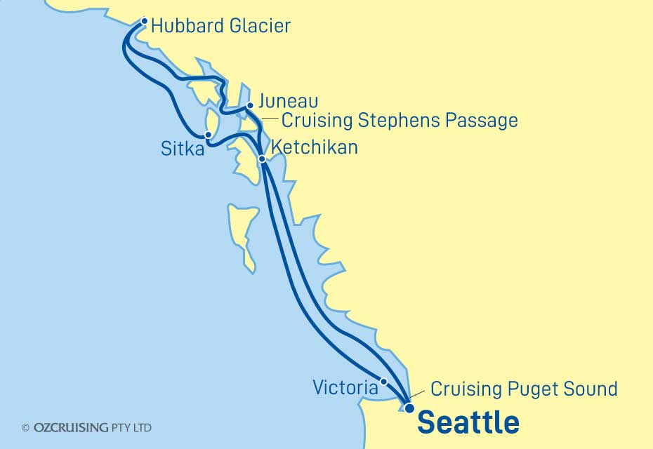 ms Westerdam Alaska (Hubbard Glacier) - Cruises.com.au
