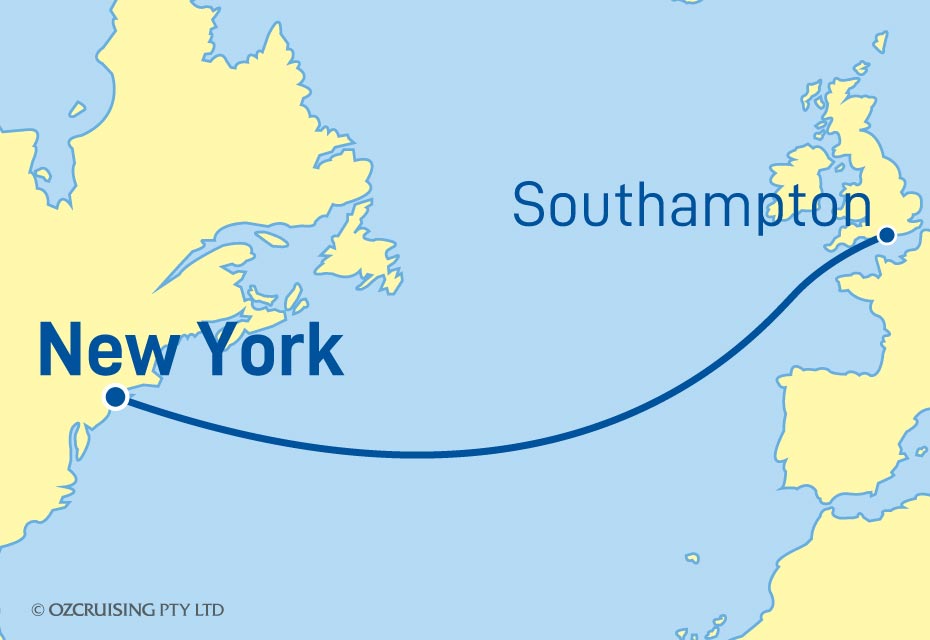 9 Night Southampton to New York Cruise on the Queen Anne CU25H504
