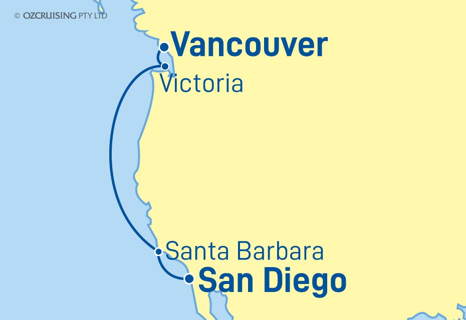 ms Nieuw Amsterdam San Diego to Vancouver - Cruises.com.au