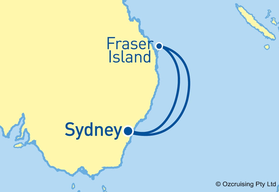Pacific Eden Fraser Island - Ozcruising.com.au
