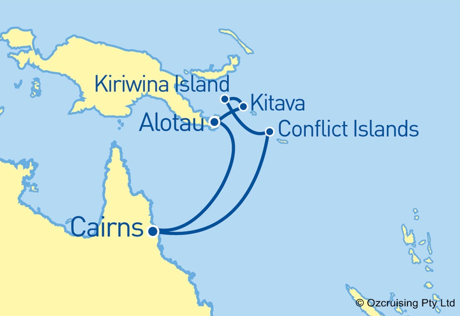 Pacific Eden Papua New Guinea - Cruises.com.au