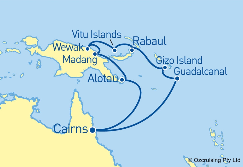 Pacific Eden Papua New Guinea - Ozcruising.com.au