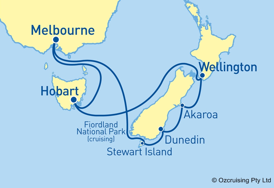Pacific Jewel New Zealand - Cruises.com.au