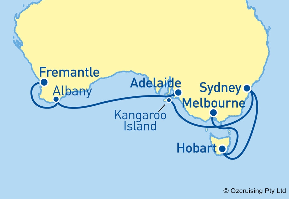 Azamara Quest Fremantle-Melbourne - Ozcruising.com.au