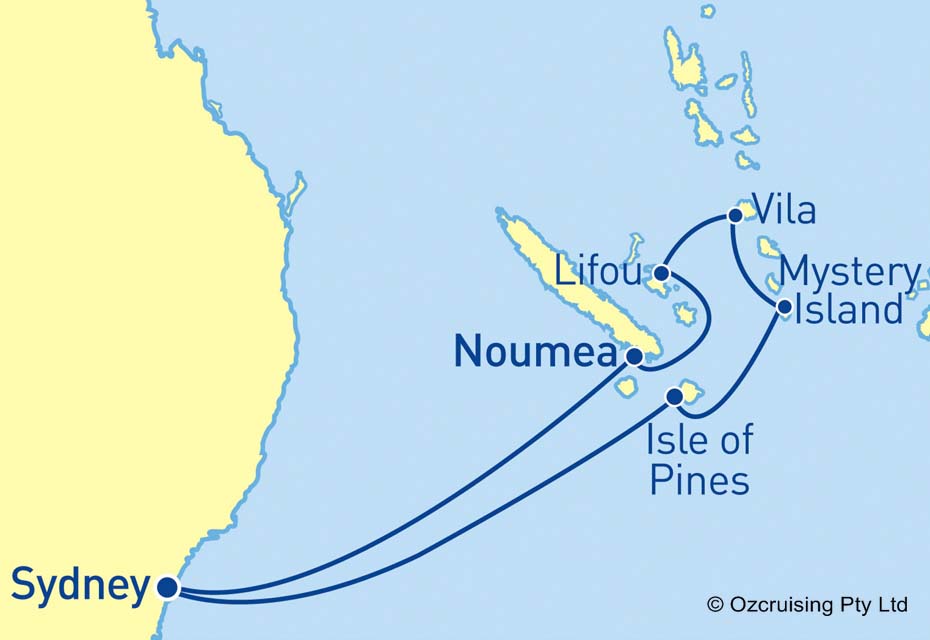 Pacific Eden South Pacific - Ozcruising.com.au