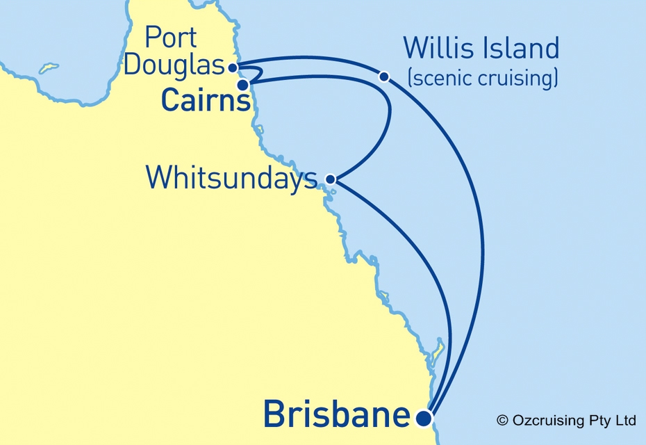 Pacific Jewel Queensland - Cruises.com.au