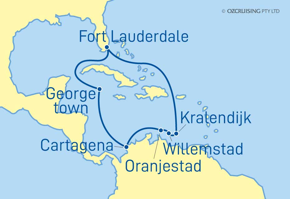 Celebrity Reflection Colombia, Aruba and Bonaire - Cruises.com.au