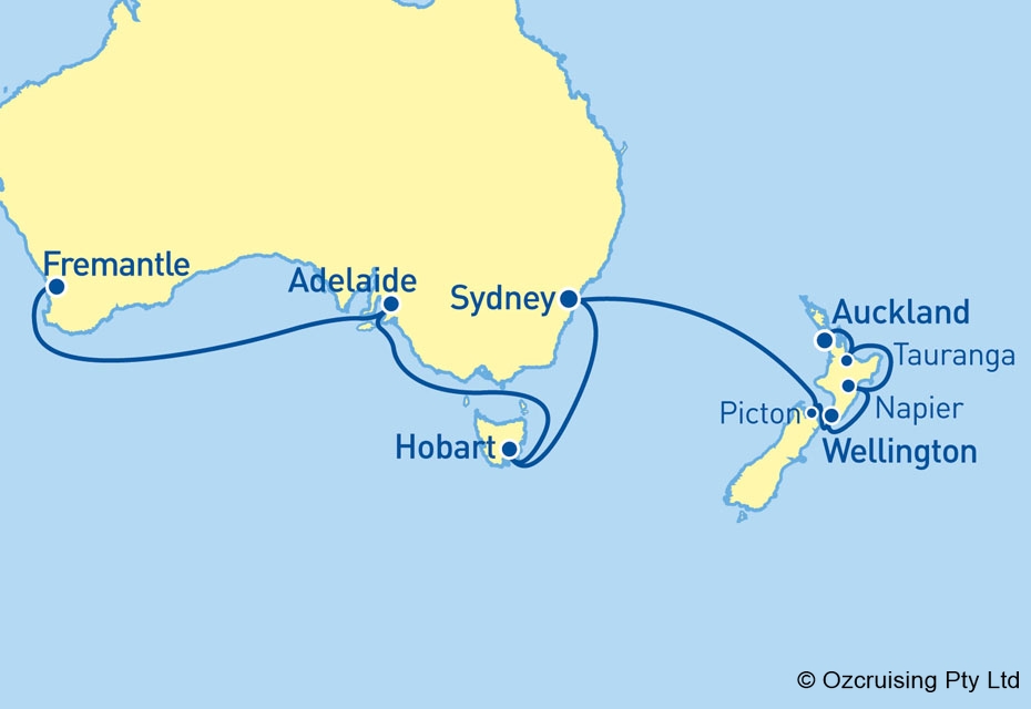 Celebrity Solstice Auckland to Fremantle - Cruises.com.au
