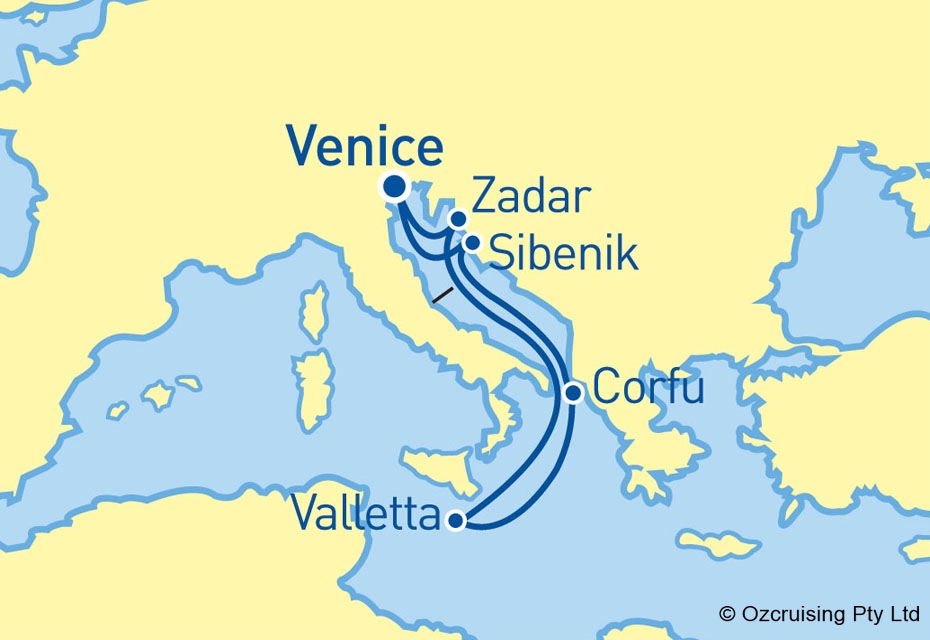 Oceana Croatia and Italy - Ozcruising.com.au
