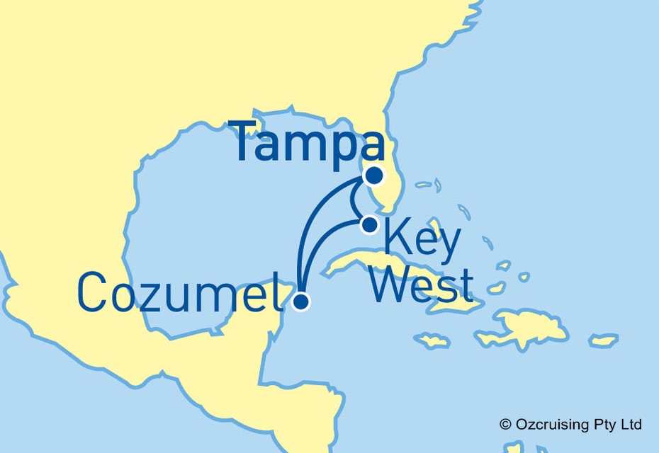Brilliance Of The Seas Key West and Cozumel - Cruises.com.au