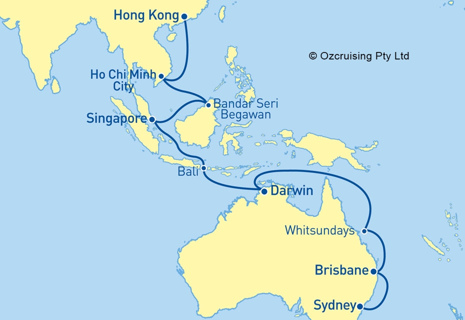 Queen Mary 2 Sydney to Hong Kong - Cruises.com.au