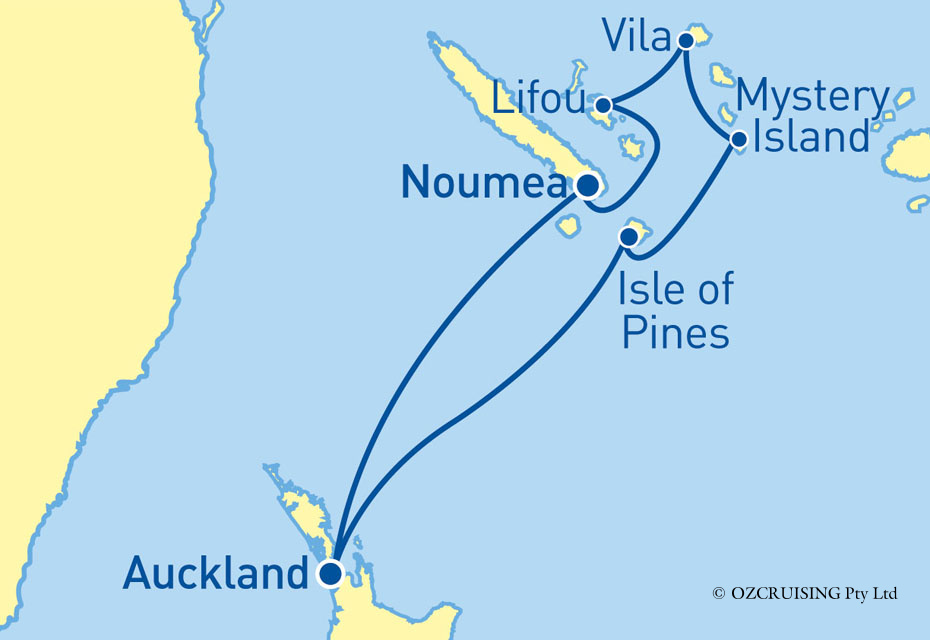 Pacific Jewel South Pacific - Cruises.com.au