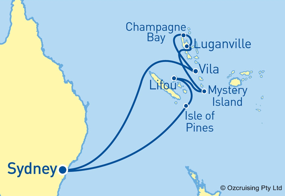 Sun Princess South Pacific - Cruises.com.au
