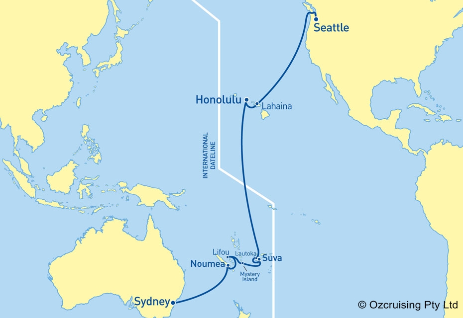 Explorer Of The Seas Sydney to Seattle - Cruises.com.au