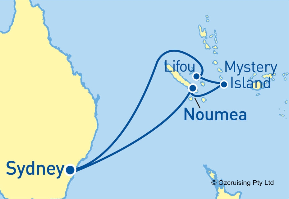 Brilliance Of The Seas South Pacific - Ozcruising.com.au