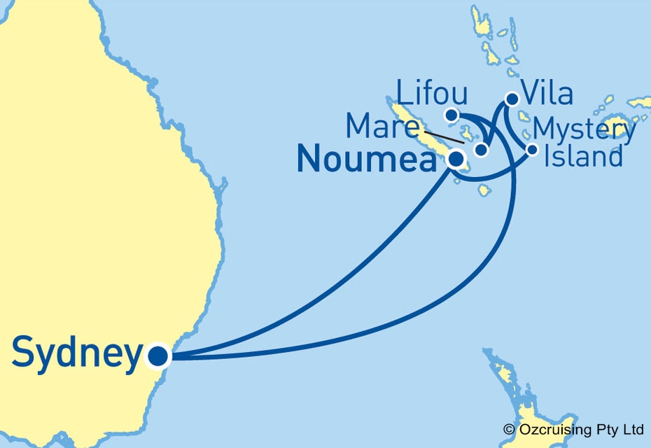 Explorer Of The Seas South Pacific - Ozcruising.com.au